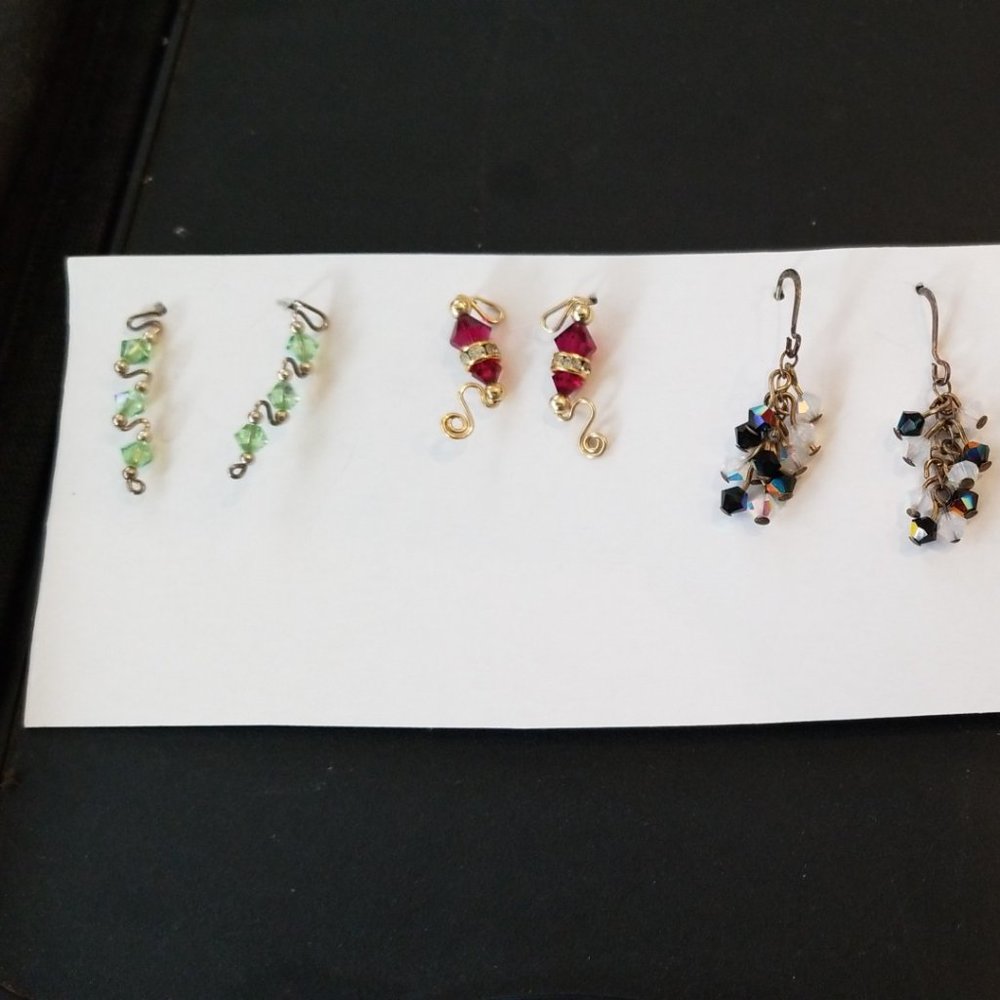 Lot of Beaded Earrings